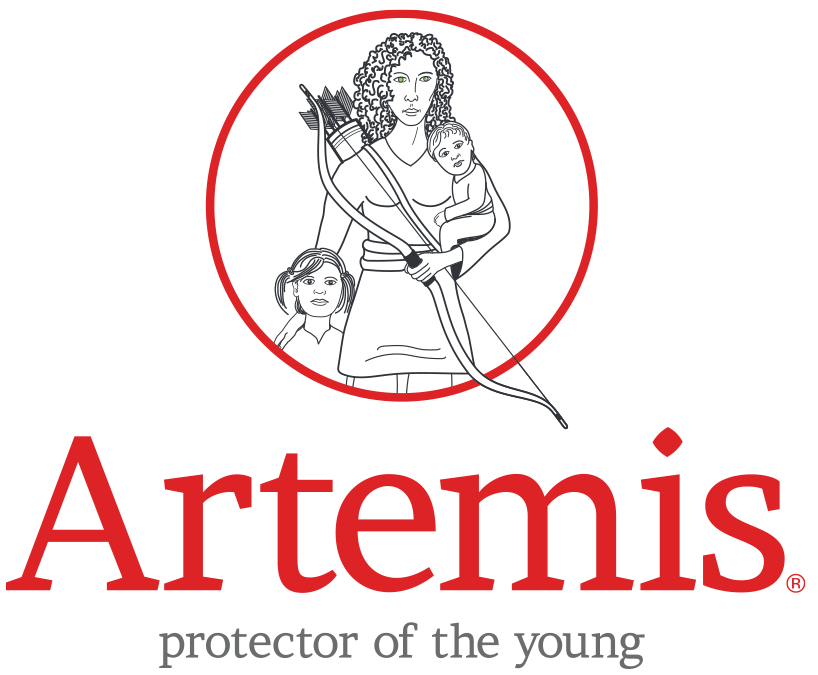 Artemis - Protector of the young logo